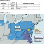 2025-2026 capacity prices map.